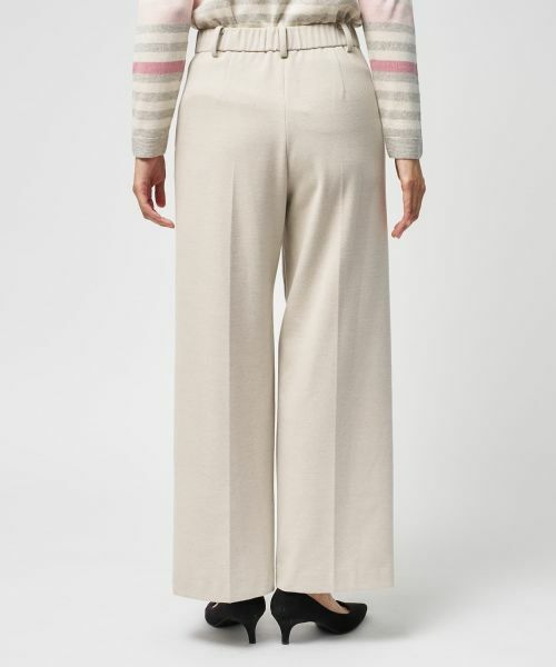 Leilian / レリアン その他パンツ | ピンタックストレートパンツ【25年11月カタログ】 | 詳細8