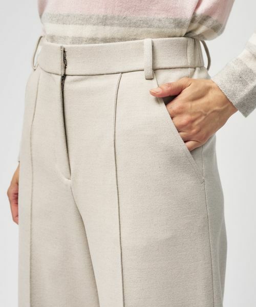 Leilian / レリアン その他パンツ | ピンタックストレートパンツ【25年11月カタログ】 | 詳細9