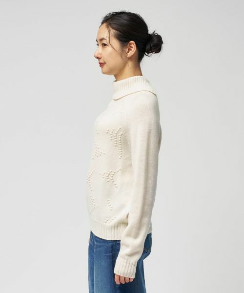 Leilian / レリアン ニット・セーター | ポップコーンタートルネックニットプルオーバー【FRANCO FERRARO for Leilian】【25年11月カタログ】 | 詳細10