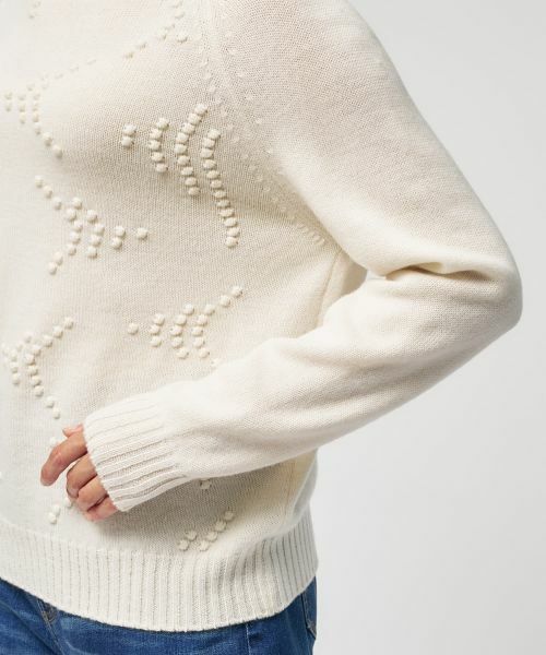 Leilian / レリアン ニット・セーター | ポップコーンタートルネックニットプルオーバー【FRANCO FERRARO for Leilian】【25年11月カタログ】 | 詳細14