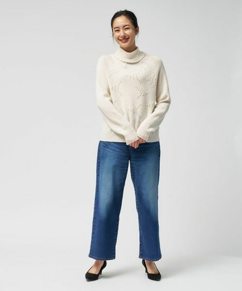 Leilian / レリアン ニット・セーター | ポップコーンタートルネックニットプルオーバー【FRANCO FERRARO for Leilian】【25年11月カタログ】 | 詳細18