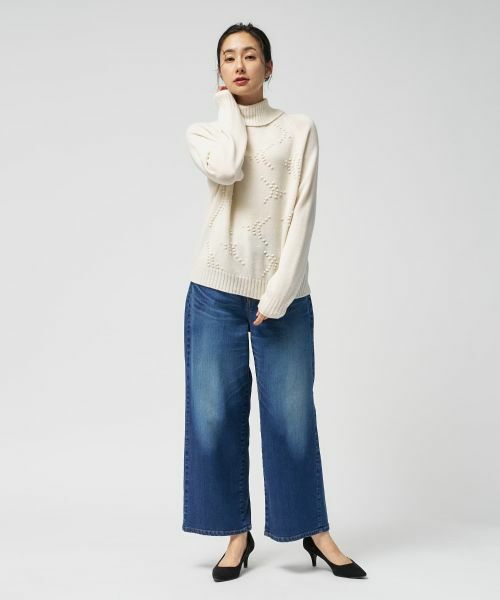 Leilian / レリアン ニット・セーター | ポップコーンタートルネックニットプルオーバー【FRANCO FERRARO for Leilian】【25年11月カタログ】 | 詳細19