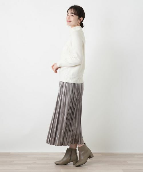 Leilian / レリアン ニット・セーター | ポップコーンタートルネックニットプルオーバー【FRANCO FERRARO for Leilian】【25年11月カタログ】 | 詳細27