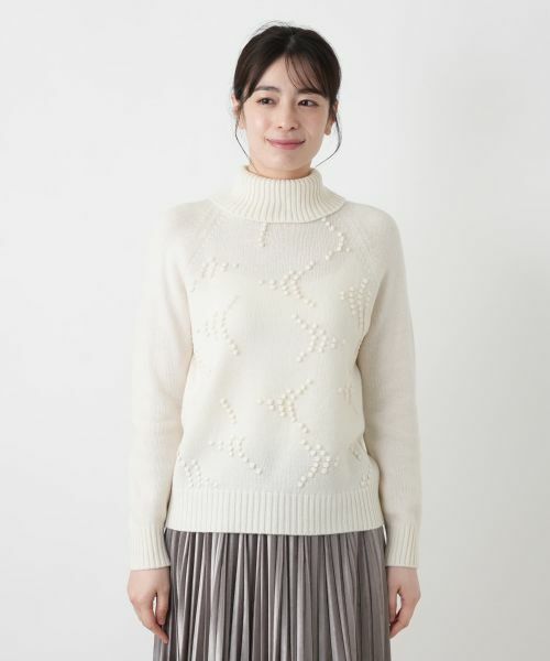 Leilian / レリアン ニット・セーター | ポップコーンタートルネックニットプルオーバー【FRANCO FERRARO for Leilian】【25年11月カタログ】 | 詳細29