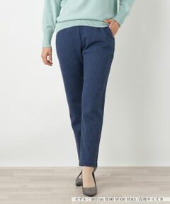 Leilian / レリアン その他パンツ | 【あったか素材】千鳥格子柄テーパードパンツ