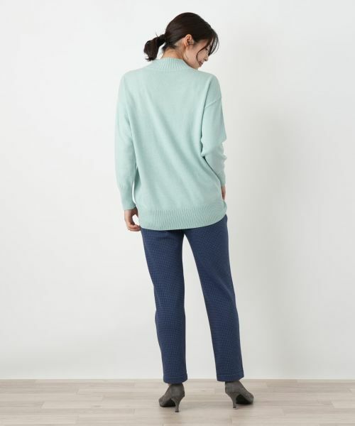 Leilian / レリアン その他パンツ | 【あったか素材】千鳥格子柄テーパードパンツ | 詳細11