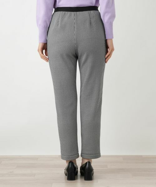 Leilian / レリアン その他パンツ | 【あったか素材】千鳥格子柄テーパードパンツ | 詳細17