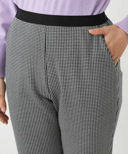 Leilian / レリアン その他パンツ | 【あったか素材】千鳥格子柄テーパードパンツ | 詳細18