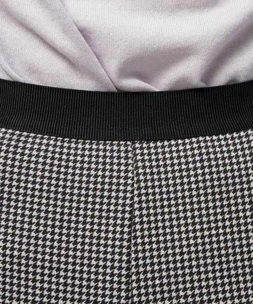 Leilian / レリアン その他パンツ | あったか千鳥格子セミワイドパンツ【25年11月カタログ】 | 詳細14