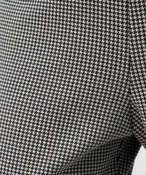 Leilian / レリアン その他パンツ | あったか千鳥格子セミワイドパンツ【25年11月カタログ】 | 詳細15