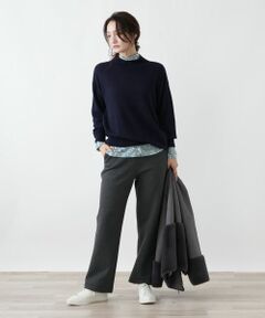 Leilian / レリアン その他パンツ | 裏起毛あったかストレートパンツ