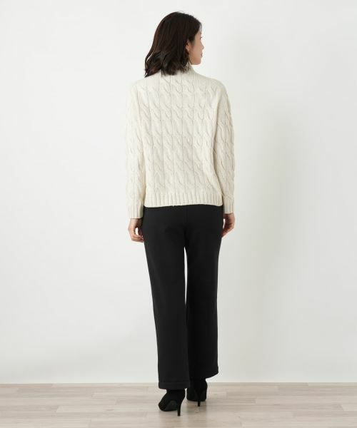 Leilian / レリアン その他パンツ | 裏起毛あったかストレートパンツ | 詳細12