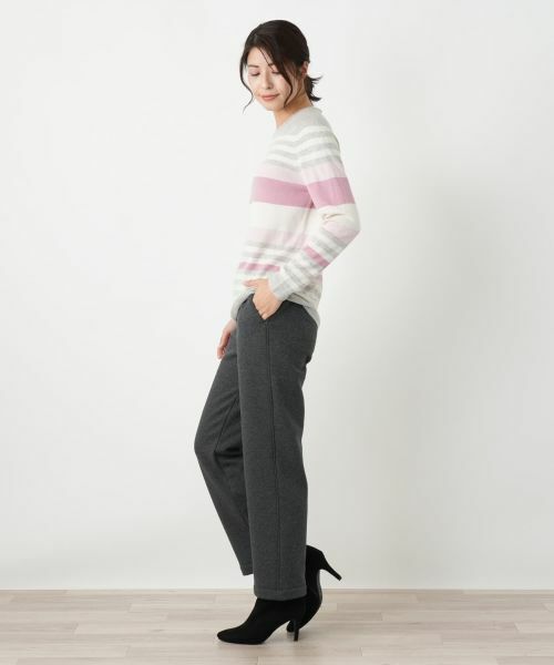 Leilian / レリアン その他パンツ | 裏起毛あったかストレートパンツ | 詳細17