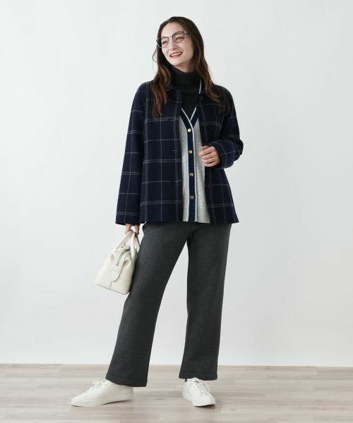 Leilian / レリアン その他パンツ | 裏起毛あったかストレートパンツ | 詳細3