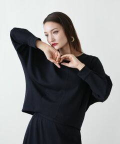 Leilian / レリアン シャツ・ブラウス | クルーネックブラウス【Leilian WHITE LABEL】