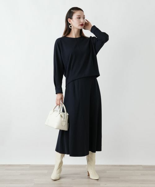 Leilian / レリアン シャツ・ブラウス | クルーネックブラウス【Leilian WHITE LABEL】 | 詳細4