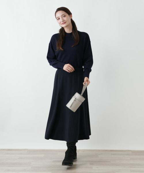 Leilian / レリアン ミニ・ひざ丈スカート | ロングフレアスカート【Leilian WHITE LABEL】 | 詳細6