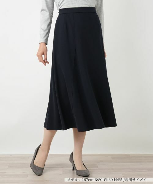 Leilian / レリアン ミニ・ひざ丈スカート | ロングフレアスカート【Leilian WHITE LABEL】 | 詳細9