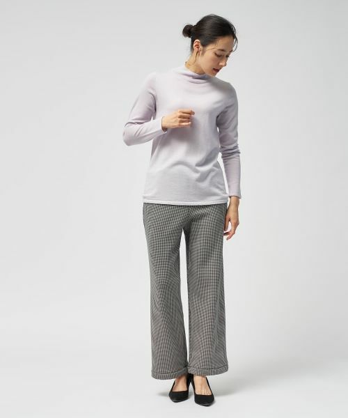 Leilian / レリアン ニット・セーター | ラメハイネックニットプルオーバー【25年11月カタログ】 | 詳細12