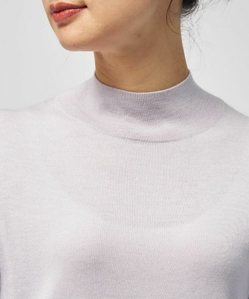 Leilian / レリアン ニット・セーター | ラメハイネックニットプルオーバー【25年11月カタログ】 | 詳細6