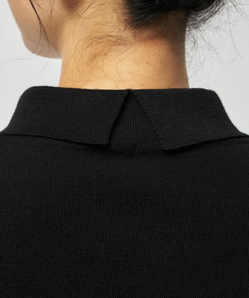 Leilian / レリアン ニット・セーター | 千鳥格子ニットチュニック【25年11月カタログ】 | 詳細19