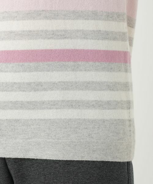 Leilian / レリアン ニット・セーター | マルチボーダークルーネックニット | 詳細28