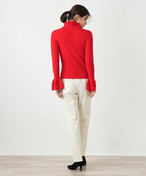 Leilian / レリアン ニット・セーター | フリルリブニット | 詳細12