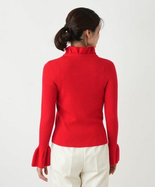 Leilian / レリアン ニット・セーター | フリルリブニット | 詳細15