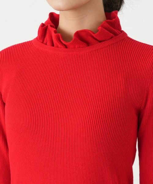 Leilian / レリアン ニット・セーター | フリルリブニット | 詳細16