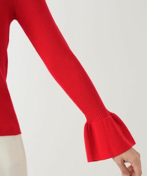 Leilian / レリアン ニット・セーター | フリルリブニット | 詳細18