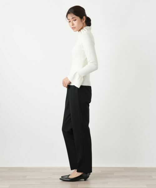 Leilian / レリアン ニット・セーター | フリルリブニット | 詳細2