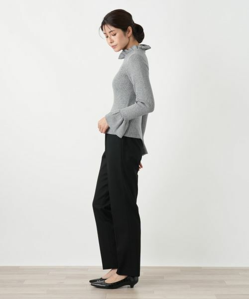 Leilian / レリアン ニット・セーター | フリルリブニット | 詳細5