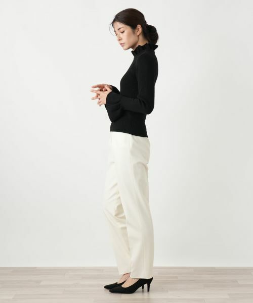 Leilian / レリアン ニット・セーター | フリルリブニット | 詳細8