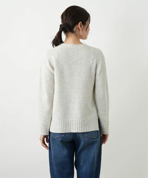 Leilian / レリアン ニット・セーター | ポケット付きクルーネックニット | 詳細11
