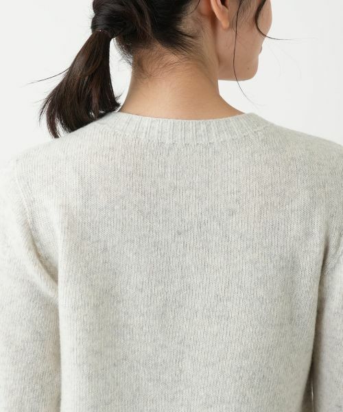 Leilian / レリアン ニット・セーター | ポケット付きクルーネックニット | 詳細12