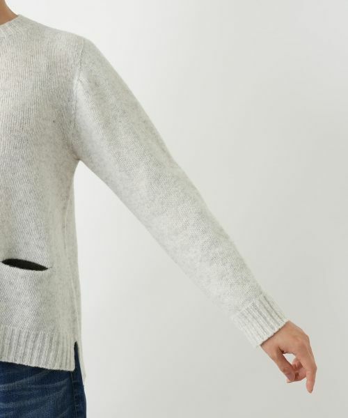 Leilian / レリアン ニット・セーター | ポケット付きクルーネックニット | 詳細13