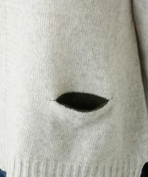 Leilian / レリアン ニット・セーター | ポケット付きクルーネックニット | 詳細14