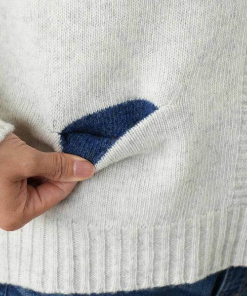 Leilian / レリアン ニット・セーター | ポケット付きクルーネックニット | 詳細17