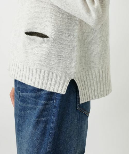 Leilian / レリアン ニット・セーター | ポケット付きクルーネックニット | 詳細18