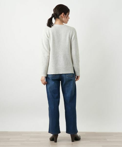 Leilian / レリアン ニット・セーター | ポケット付きクルーネックニット | 詳細22