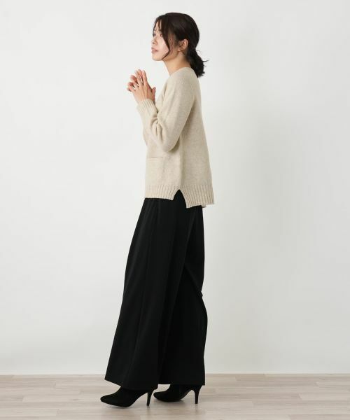 Leilian / レリアン ニット・セーター | ポケット付きクルーネックニット | 詳細25