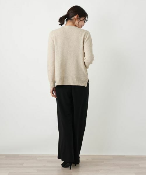 Leilian / レリアン ニット・セーター | ポケット付きクルーネックニット | 詳細26