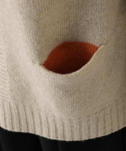 Leilian / レリアン ニット・セーター | ポケット付きクルーネックニット | 詳細28