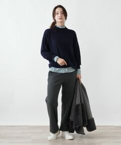 Leilian / レリアン ニット・セーター | ドロップショルダーハイネックニット