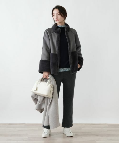 Leilian / レリアン ニット・セーター | ドロップショルダーハイネックニット | 詳細12
