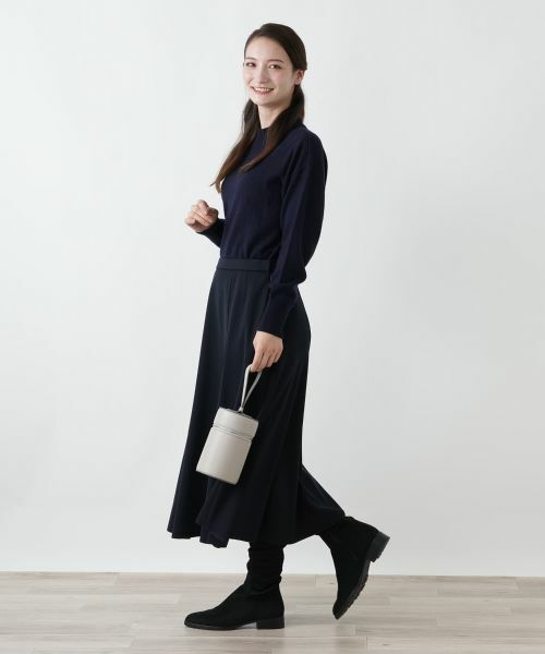 Leilian / レリアン ニット・セーター | ドロップショルダーハイネックニット | 詳細14