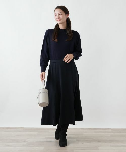 Leilian / レリアン ニット・セーター | ドロップショルダーハイネックニット | 詳細15