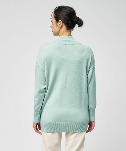 Leilian / レリアン ニット・セーター | ドロップショルダーハイネックニット | 詳細23