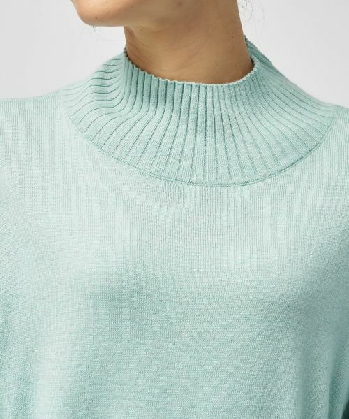Leilian / レリアン ニット・セーター | ドロップショルダーハイネックニット | 詳細24
