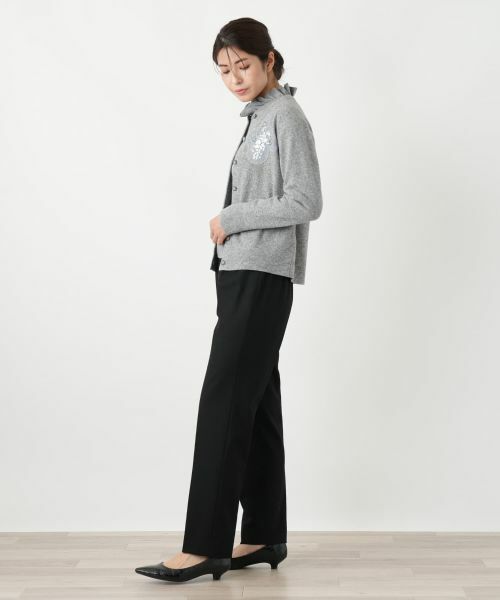 Leilian / レリアン カーディガン・ボレロ | チュールビジューニットカーディガン | 詳細2